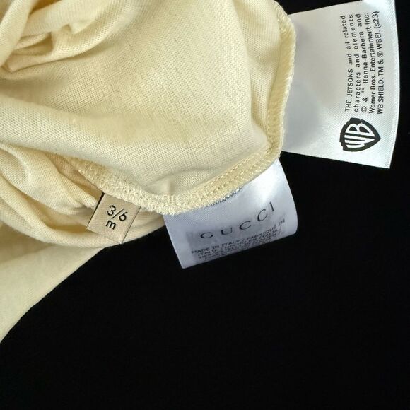 Brand new Gucci Cream Baby Set with Blue and Yellow Accents 3pcs - Picture 6 of 10